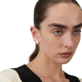 Star Ear Clip On Stainless Steel Earrings